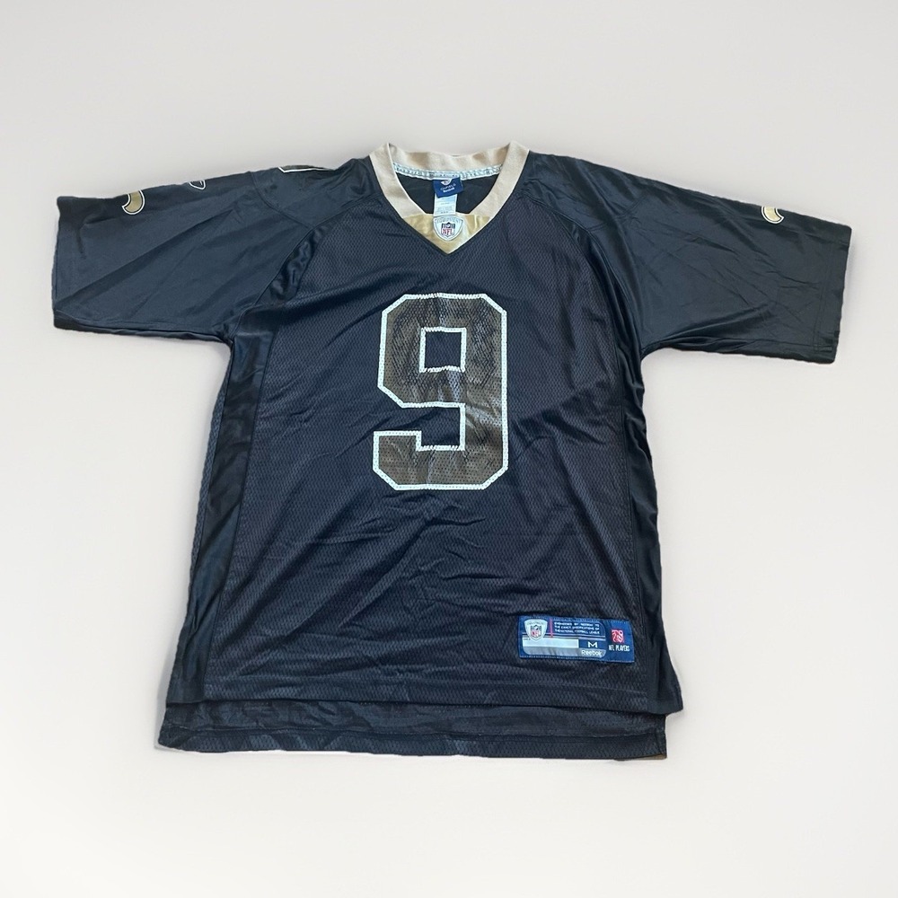 Reebok On Field NFL New Orleans Saints Drew Brees #9 Jersey Men's Size Medium